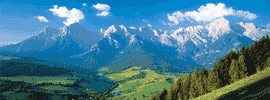 de Alpen in Oostenrijk
