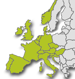Kaart van Europa