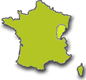 Ornans ligt in regio Franche-Comté en Jura