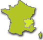 Saint Jean d'Arves ligt in regio Rhône-Alpes en Drôme