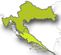 Milna ligt in regio Dalmatië